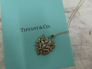 ☆ Tiffany&Co.　ティファニー Ag925 オリーブリーフ ネックレス シルバー ネックレス 中古品 1円スタート ☆