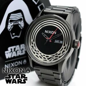 希少 限定 正規品 NIXON STAR WARS 二クソン スターウォーズ コラボ ブラック カイロブラック a356 sw2444 00 a356sw2444-00 時計 腕時計