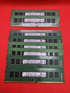 SKhynix 8GB 2Rx8 PC4-1333P-UB0-11 /6枚 UB0-10/2枚デスクトップPC用DDR4メモリ　8GB2種8枚セット計64GB 管10