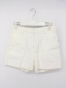 ◇ ◎ ●美品● GAP Tailored Short ギャップ ストレッチ ショート パンツ サイズ000R オフホワイト系 レディース P