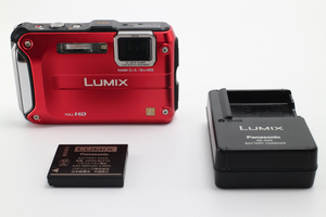 4626- パナソニック Panasonic LUMIX DMC-FT3-R スパーキーレッド 超美品