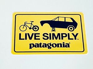 パタゴニア　LIVE SIMPLY ステッカー　新品