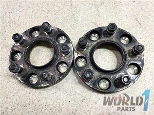 (2)KICS ワイドトレッドスペーサー 20mm 5穴 114.3 ハブ径約65mm ワイトレ 5H BNR32 スカイライン GT-Rで使用 日産