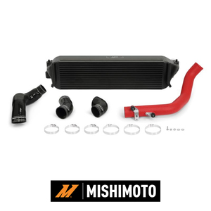 MISHIMOTO ホンダ シビック タイプR CIVIC Type R FK8 2.0L 2017-2021年 ダイレクトフィット インタークーラー ブラック×レッド