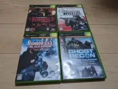 X-BOX　GHOSTRECON・レインボーシックス3作品