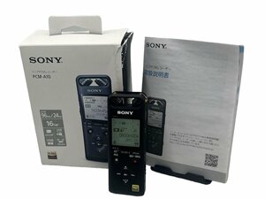 SONY ソニー リニアPCMレコーダー ICレコーダー 集音器 PCM-A10 ハイレゾ対応 音楽録音 小型 軽量 Bluetooth REC Remote PCM録音 本体