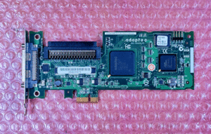 未使用品 複数あり Adaptec ASC-29320LPE FSC RoHS PCIe U320 SCSIカード 即決 5-9-2