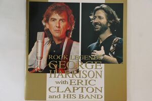 BOOKS George Harrison, Eric Clapton Rock Legends George CONCERT PROGRAM Japan /00380