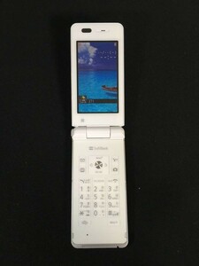 SoftBank ソフトバンク 823P ピュアホワイト 中古 使用感少