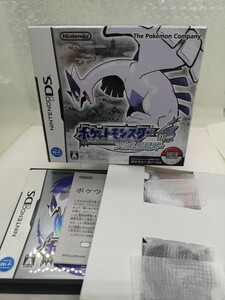 【美品・箱説付き◆DS ソウルシルバー ポケットモンスター銀 ポケモン ポケウォーカー付き 匿名可、※匿名・同梱可 】/P