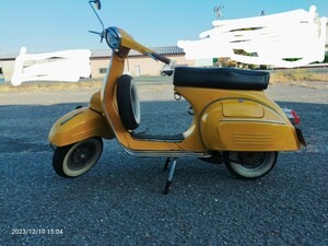 ★ベスパ 150スーパー 超貴重マスタードイエロー イギリス仕様? 調子良い VESPA／検索用 ラリー スプリント ET3 モッズ