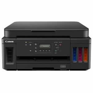 Canon プリンター A4インクジェット複合機 特大容量ギガタンク搭載 G6030 ブラック