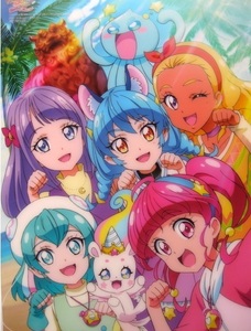 即決★非売品★映画スター☆トゥインクルプリキュア 下敷き 星のうたに想いをこめて 新品 付録★送230