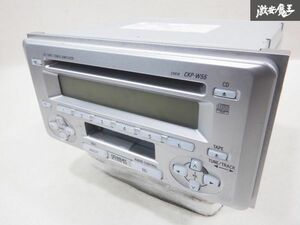 トヨタ 純正 カーオーディオ カセット CD プレーヤー CKP-W55 FH-M8007ZT 08600-00G60 即納 棚27A