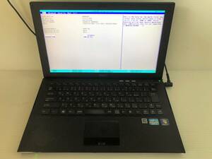 SONY VAIO SVZ1311AJB Core i5-2.5GHz 通電確認　ジャンク