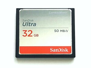 【残り2枚】☆美品☆ CFカード 32GB サンディスク ウルトラ SanDisk Ultra コンパクトフラッシュ CompactFlash Card