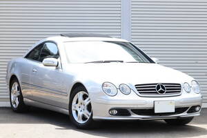 【 ガレージ保管 / 最終モデル 】2004y CL500/ガラス電動サンルーフ/純正17inAW/BOSEサウンド/黒本革シート/キーレス/スペアキー