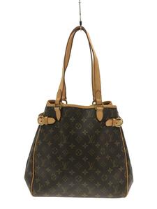 LOUIS VUITTON◆バティニョールヴェルティカル_モノグラム_BRW/PVC/BRW