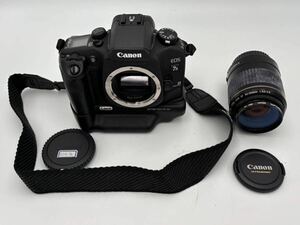 ⑤ Canon EOS 7S EYE CONTROL BP-300 EF 80-200mm 1:4.5-5.6 52mm MC-1B MARUMI キャノン カメラ 本体 レンズ 現状品