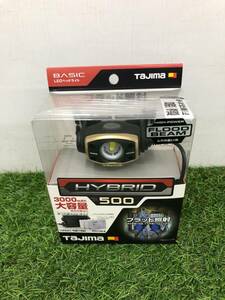 【未使用品】タジマ(Tajima) LEDヘッドライトE502Dセット LE-E502D-SP 専用充電池付　　ITM3EPY8I4WP