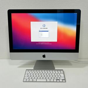 Apple アップル iMac A1418 Core i5 21.5インチ メモリ8GB HDD500GB キーボードセット 通電確認済 リセット済 現状品