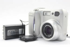 【返品保証】 ニコン Nikon Coolpix E885 Zoom Nikkor バッテリー付き コンパクトデジタルカメラ s3977