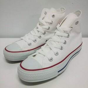 美品 CONVERSE コンバース スニーカー シューズ 靴 24cm ホワイト M7650 ALL STAR HI オールスター ハイ 