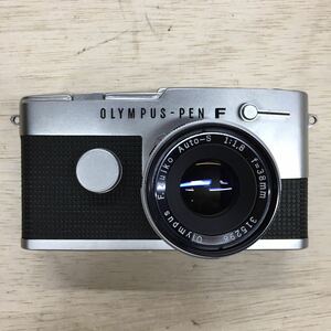 1円～ ★送料無料★ OLYMPUS PEN-FT オリンパス ペン 一眼レフ フィルムカメラ Fズイコー 38ｍｍ F1.8 レンズセット