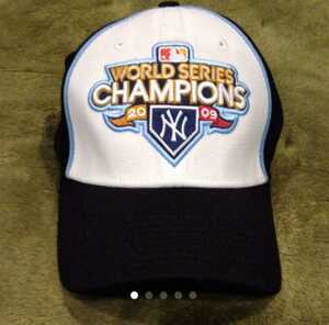 新品 MLB YANKEES ヤンキース 2007年ワールドシリーズ優勝記念キャップ 