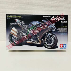 タミヤ模型 カワサキ ニンジャ H2 カーボン 1/12 KAWASAKI NINJA H2 CARBON オートバイシリーズ No.136 プラモデル 未組立