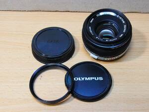 【美品ですがジャンク】OLYMPUS ZUIKO MC AUTO-S 50mm F1.8