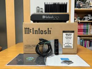 ★元箱付 ☆メーカー保証期間中 McIntosh MA252 マッキントッシュ マッキン 真空管 ハイブリッド プリメイン アンプ オーディオ [送料無料]