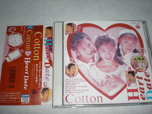 CD　Heart Date　Cotton　ハート・デート　コットン　帯付き　中古品