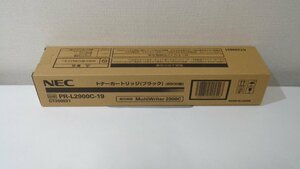 NEC　PR-L2900C-19ブラック純正未開封　２０２０年１０月製造