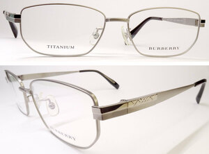 ■■ バーバリー.BURBERRY/チタン.TITANIUM/未使用品/日本製.MADE IN JAPAN/眼鏡フレーム/BE 1127T ■■