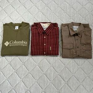 Columbia sportswear company ロンT&長袖シャツ　3点セット