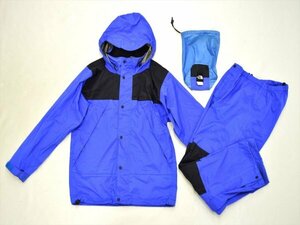 KM563●中古品●THE NORTH FACE ノース フェイス　上下セットアップ レインウェア NP-2516　ジャケット/パンツ　サイズS