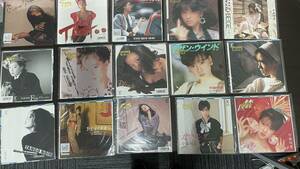 中森明菜　22枚セット　アイドル　 音楽 レコード コレクション ジャパニーズポップス 現状