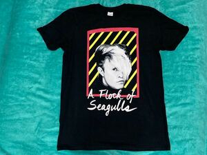 A FLOCK OF SEAGULLS フロック・オブ・シーガルズ Tシャツ M バンドT ロックT 80