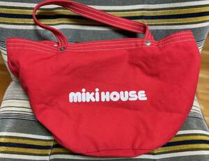 MIKIHOUSE トートバッグ レッド　
