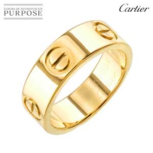 カルティエ Cartier ラブ #48 リング K18 YG イエローゴールド 750 指輪 Love Ring 90228263