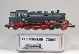 FLEISCHMANN #708602 ＤＢ（旧西ドイツ国鉄） ＢＲ０８６型タンク式蒸気機関車