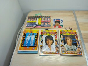 当時物　レトロ　ジャニーズ 光GENJI　IDOL STAR ストックブック　KAT-TUN 生写真 引きくじ アイドルグッズ ヴィンテージ おもちゃ　駄菓子