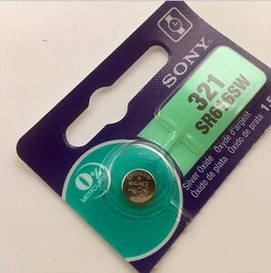 【新品】SONY(ソニー) SR616SW(321) 1個 時計用電池 送料63円