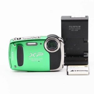 【良品】FUJIFILM フジフィルム FinePix XP50 グリーン FX-XP50GR #726