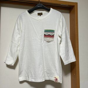 Indian 7分丈Tシャツ M