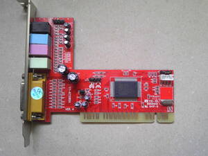 PCI Sound Card サウンドカード CMI8738 4CH SY-8738SX VER.A 