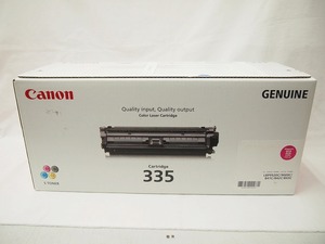 【未使用】 キヤノン Canon レーザーカートリッジ 未開封品 マゼンタ CRG-335MAG　2019年製造