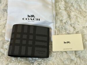 COACH コーチ 二つ折り財布 ミニ財布 F22534 新品 126
