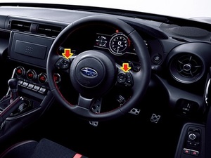 【ＢＲＺ・ＺＤ】ステアリングスイッチ（ＡＴ車用）【スバル純正】★83154CC020(アイサイト付車用）